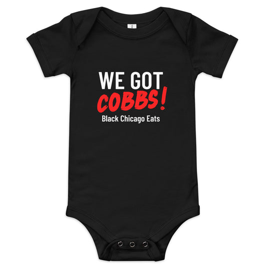 We Got Cobbs Baby short sleeve one piece