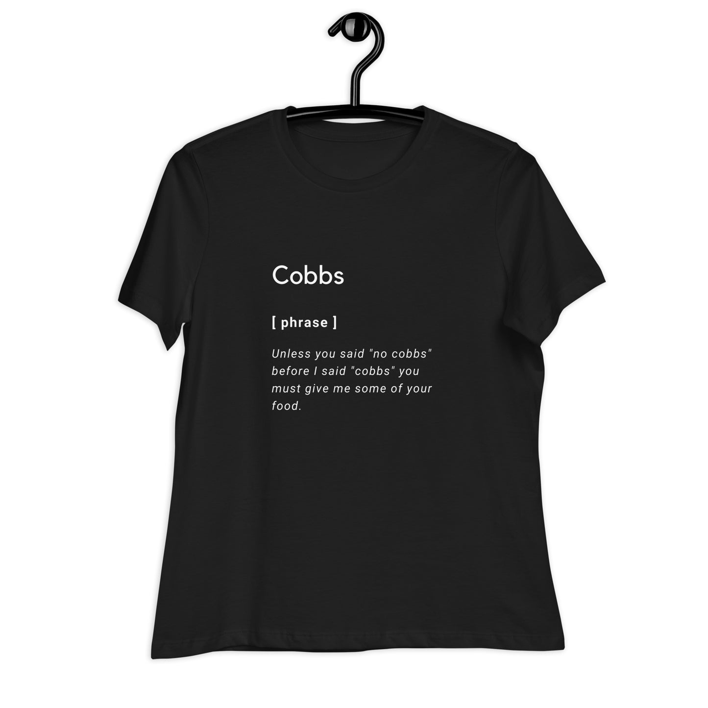 Cobbs Defined: Women's Relaxed T-Shirt